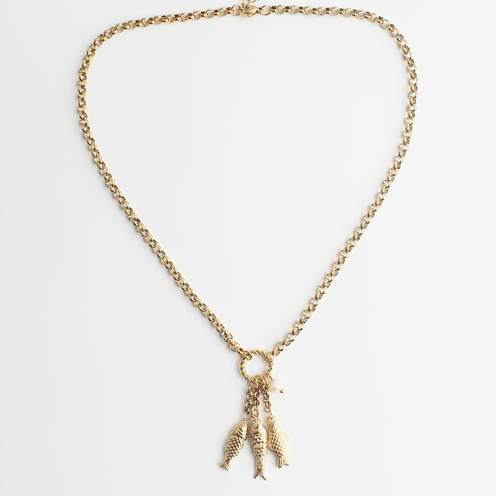 Fish - Ketting - Stainless Steel