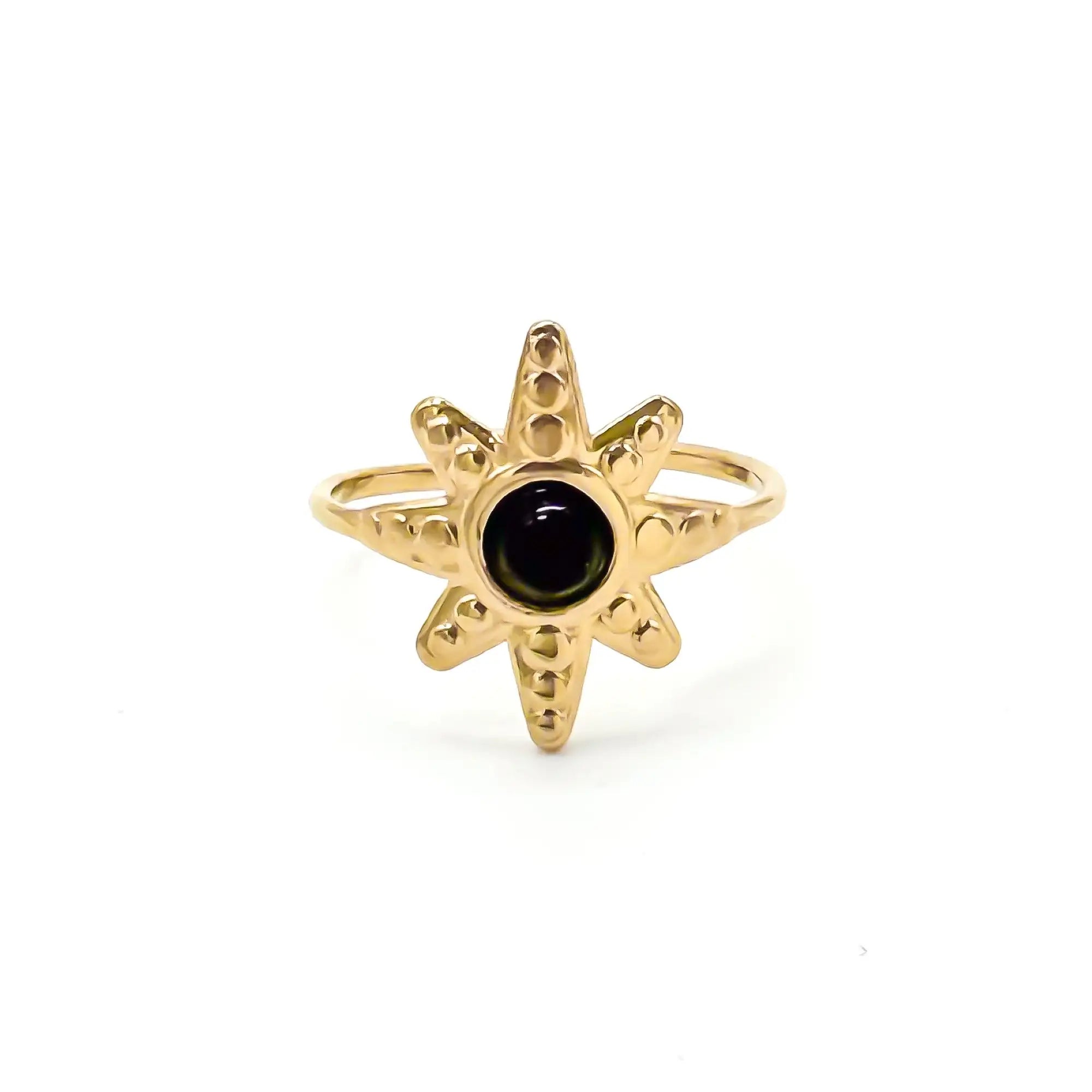 Raven - Ring - Stainless Steel - Verstelbaar