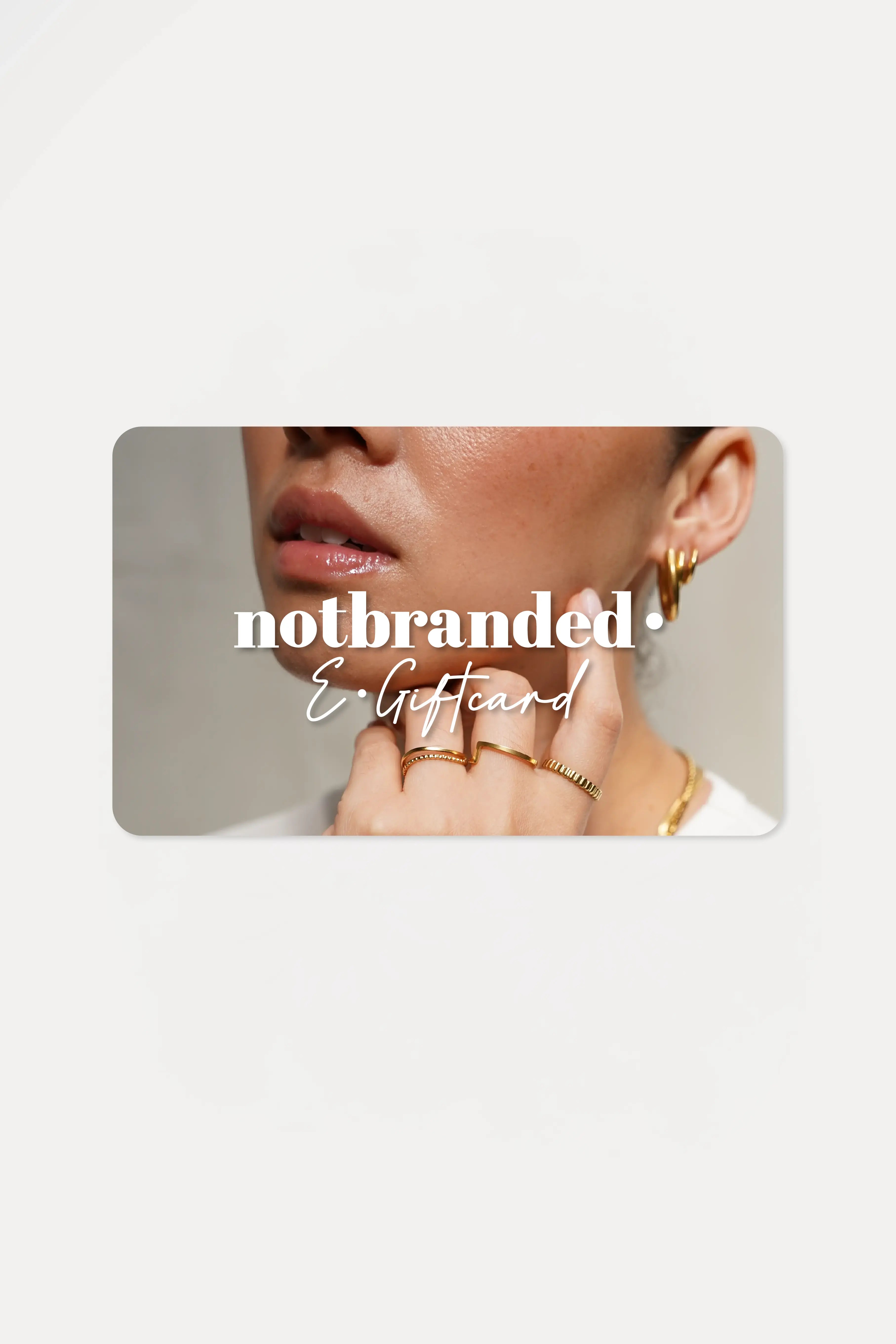 Notbranded digitale cadeaukaart