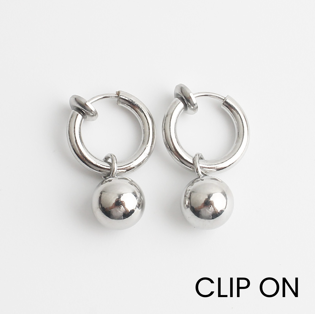 Desiré - Oorbellen - Clip On - Stainless Steel