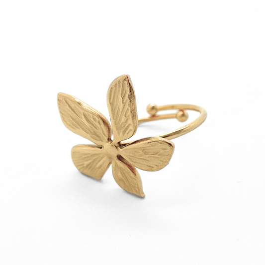 Florally - Ring - Stainless Steel