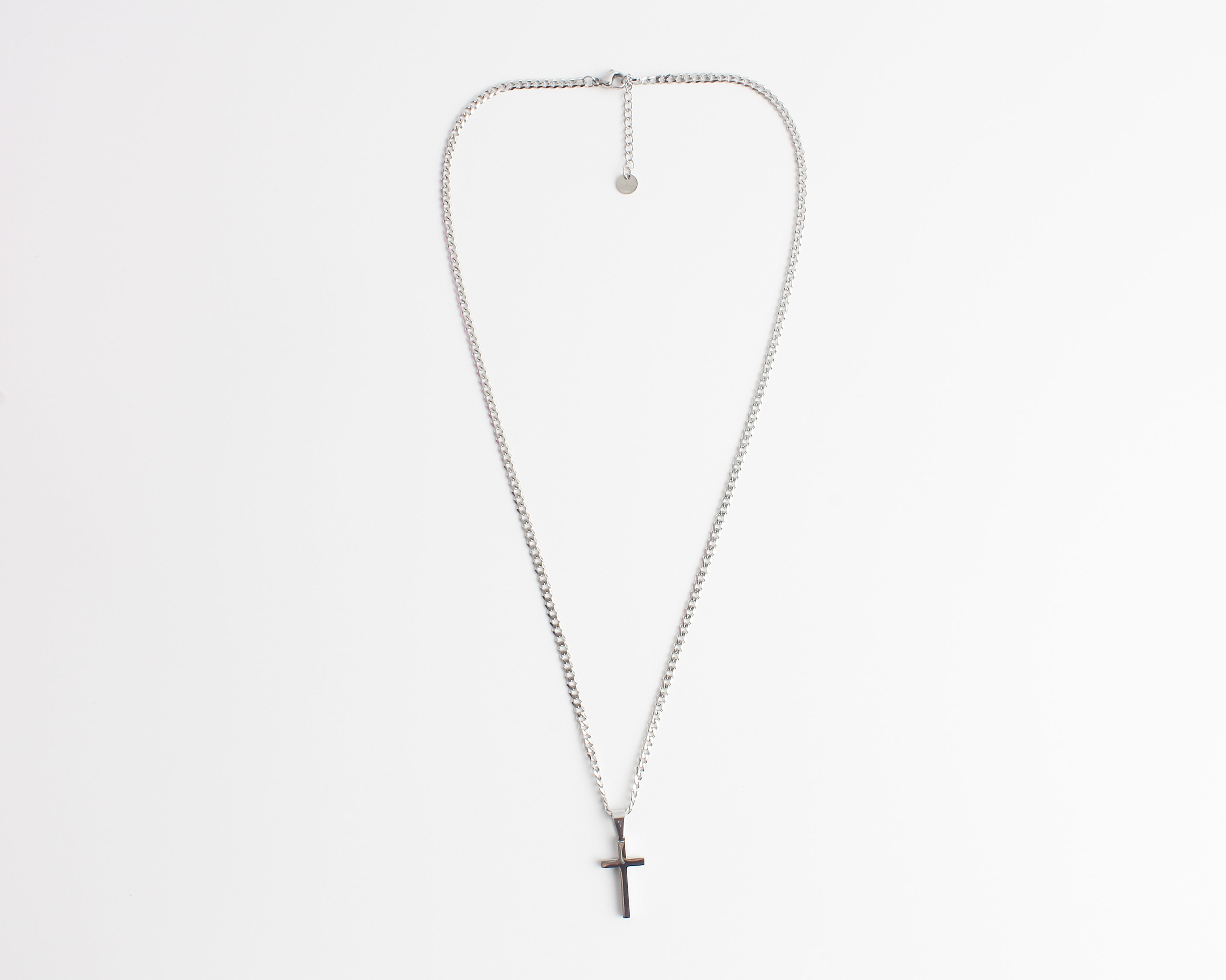 Cross - Ketting - Stainless Steel