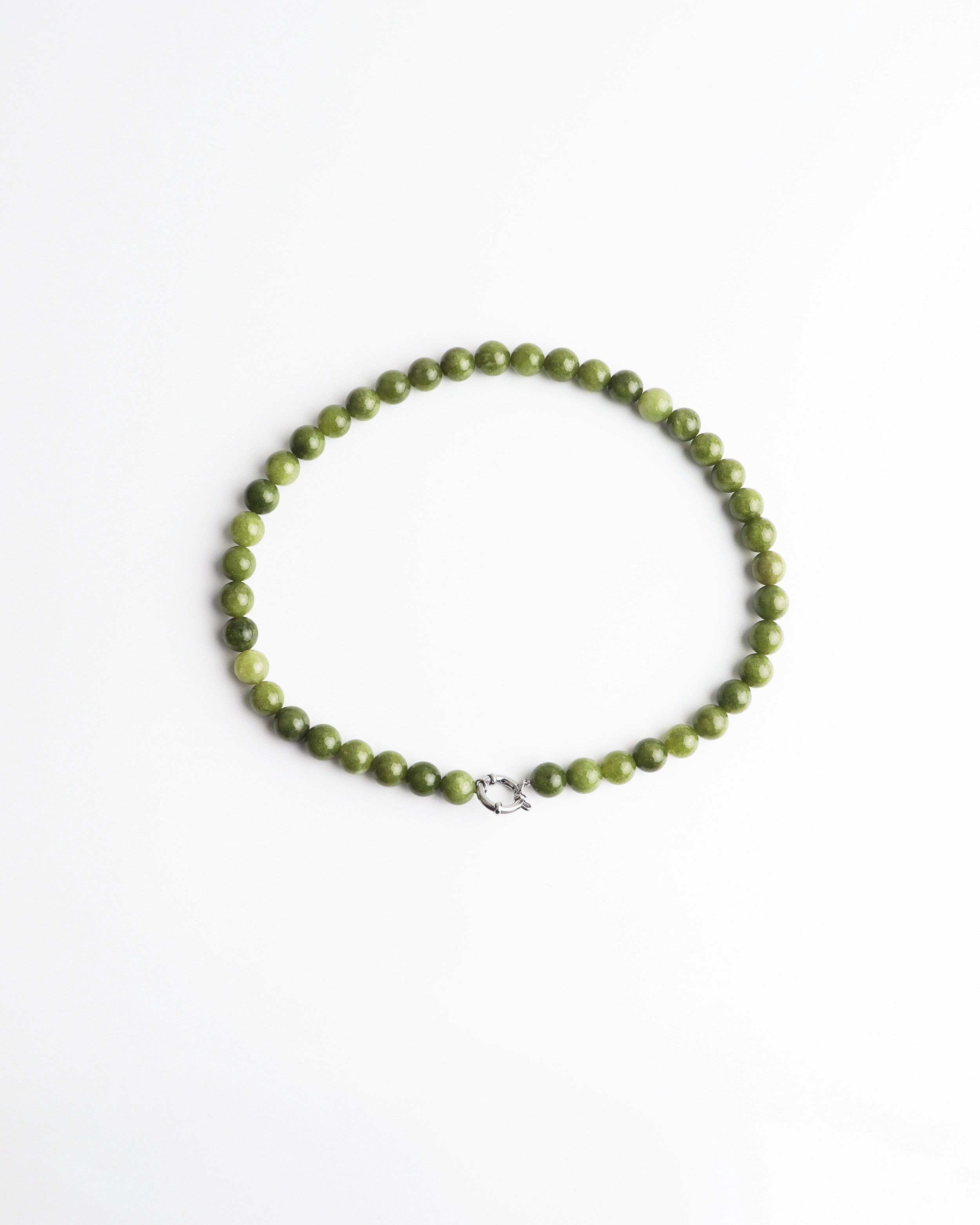 Samira - Ketting - Natuursteen - Stainless Steel