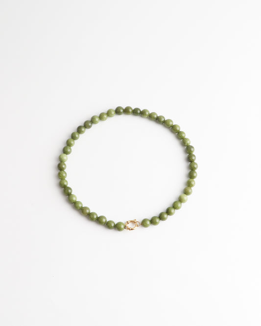 Samira - Ketting - Natuursteen - Stainless Steel