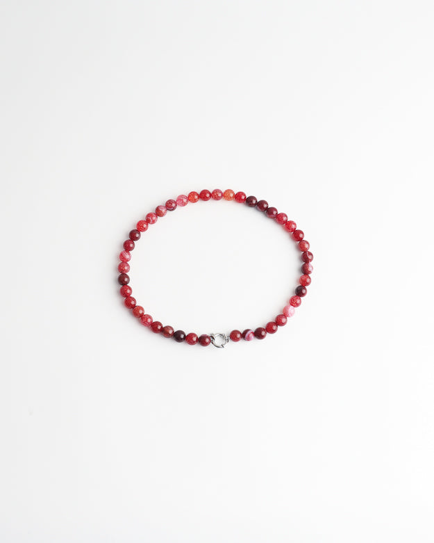 Samira - Ketting - Natuursteen - Stainless Steel