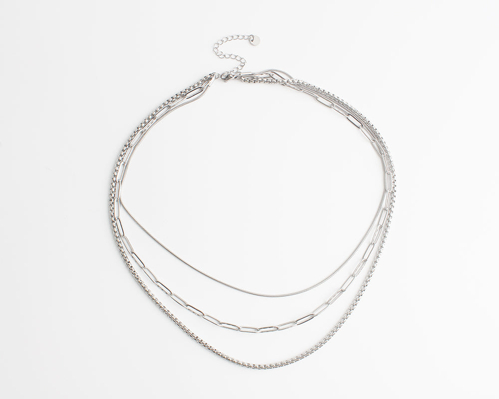 Gwen - Ketting - Stainless Steel