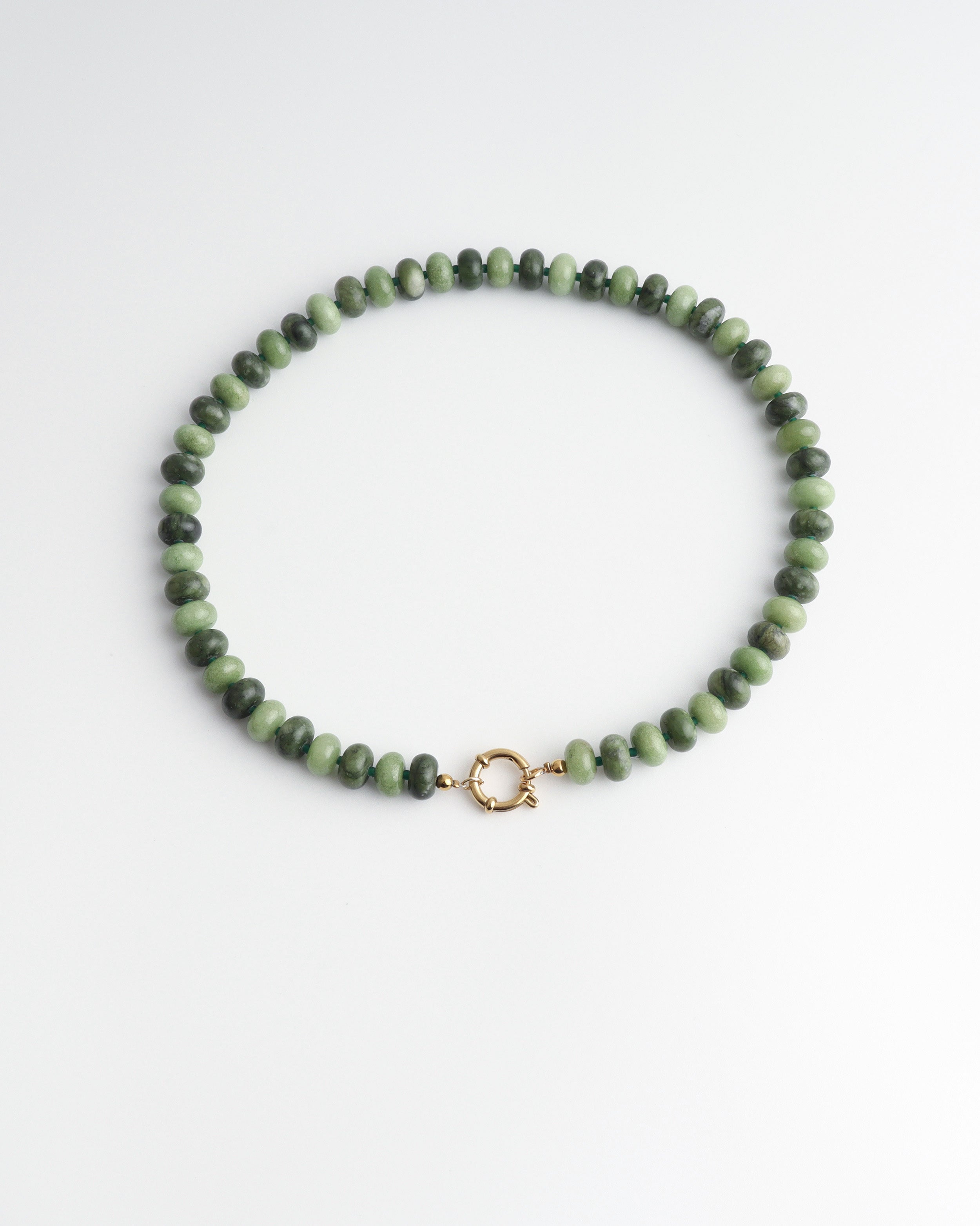 Clarisa - Ketting - Natuursteen - Stainless Steel