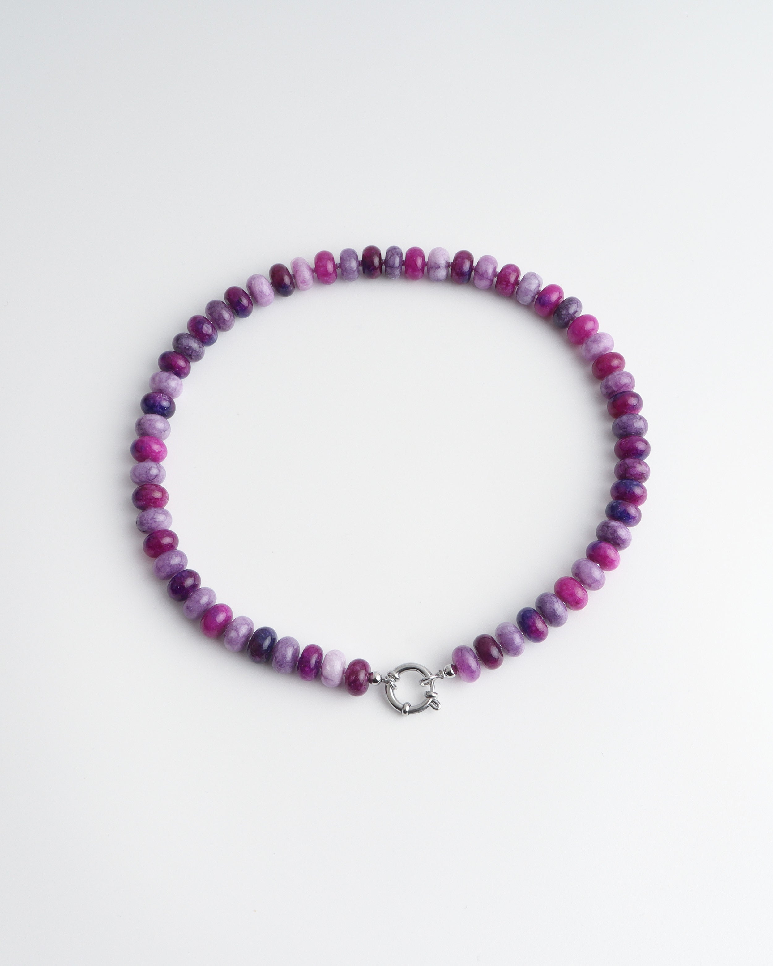 Clarisa - Ketting - Natuursteen - Stainless Steel