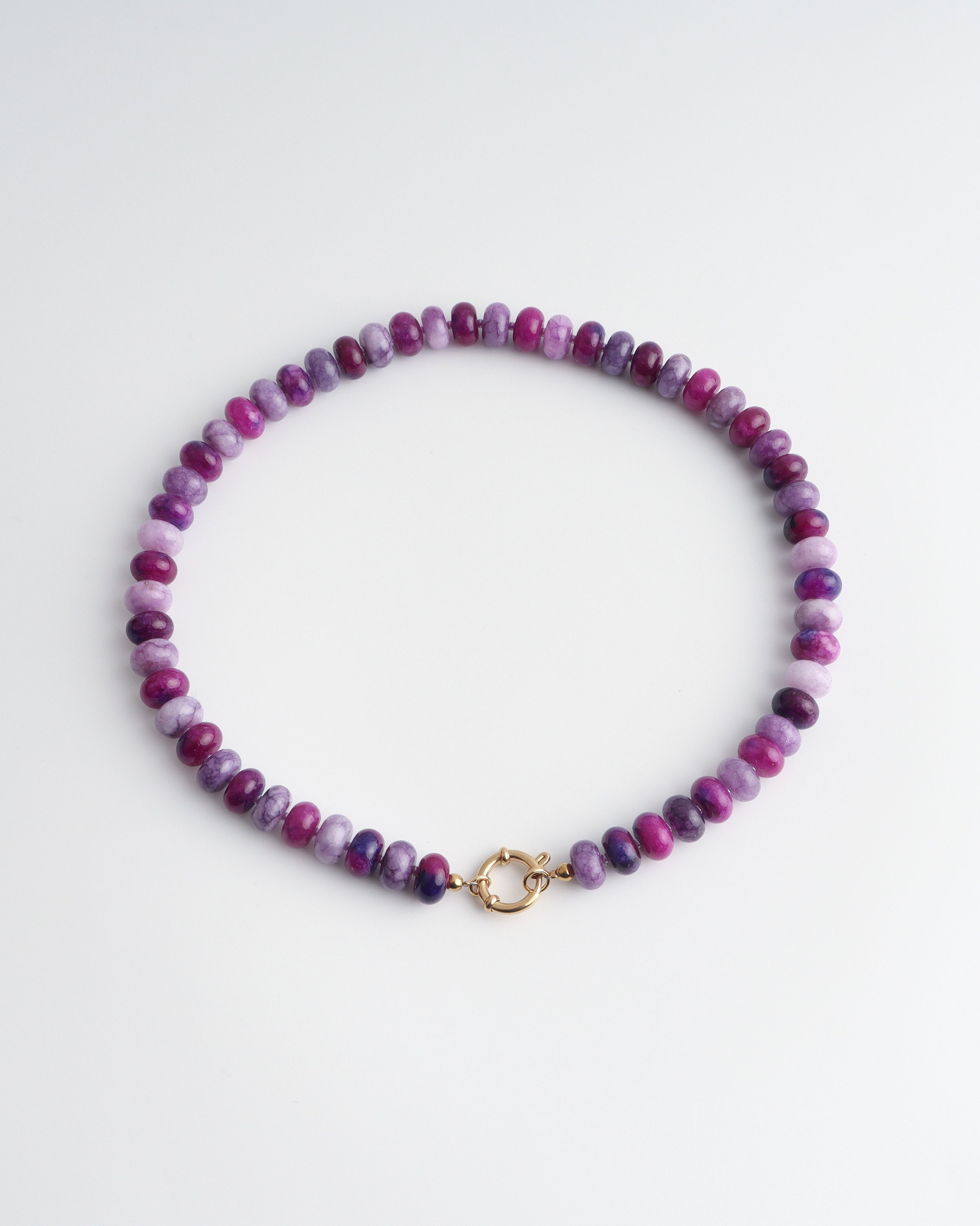 Clarisa - Ketting - Natuursteen - Stainless Steel