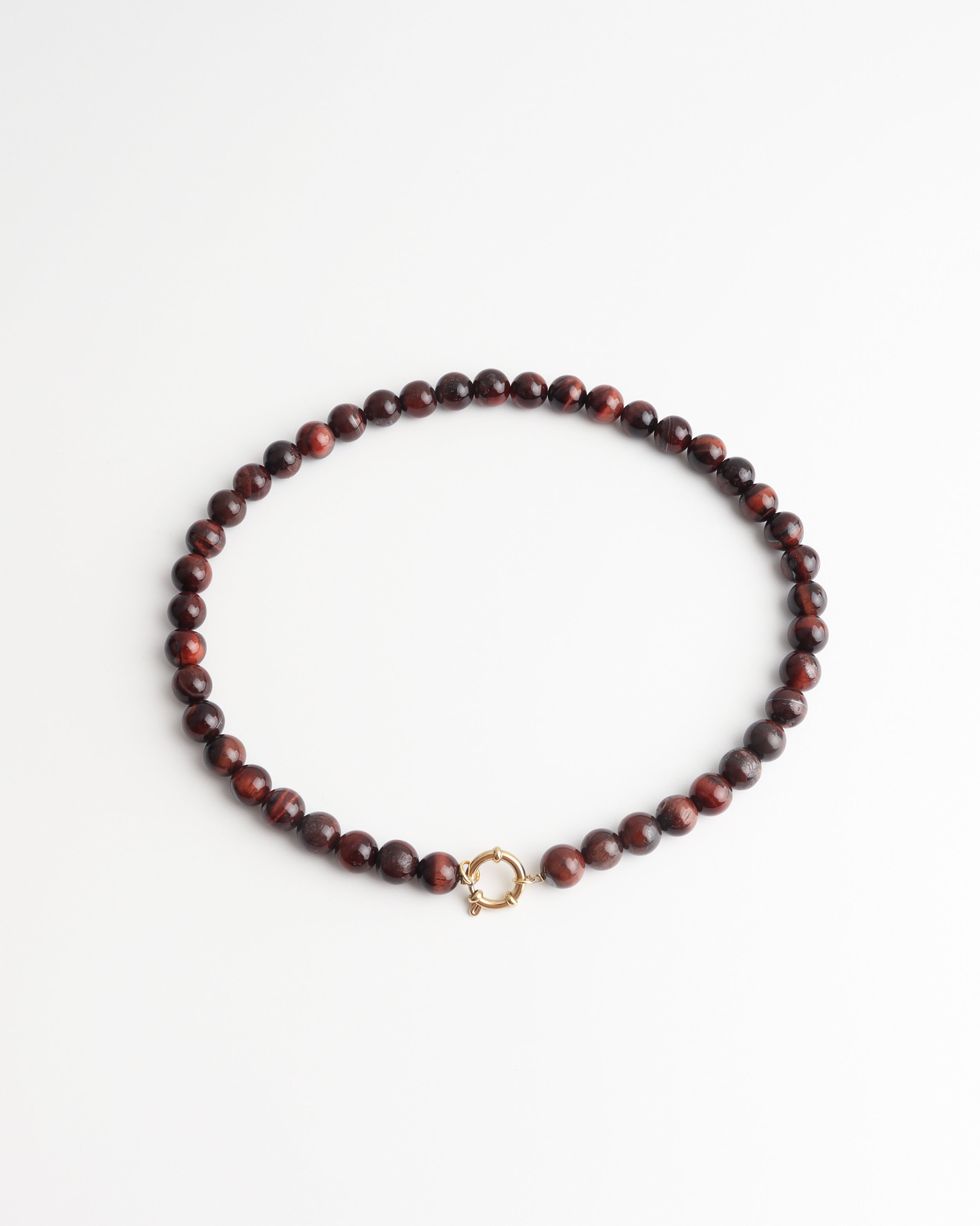 Samira - Ketting - Natuursteen - Stainless Steel