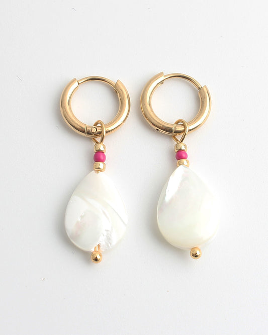 Sweet Shell - Oorbellen - Stainless Steel