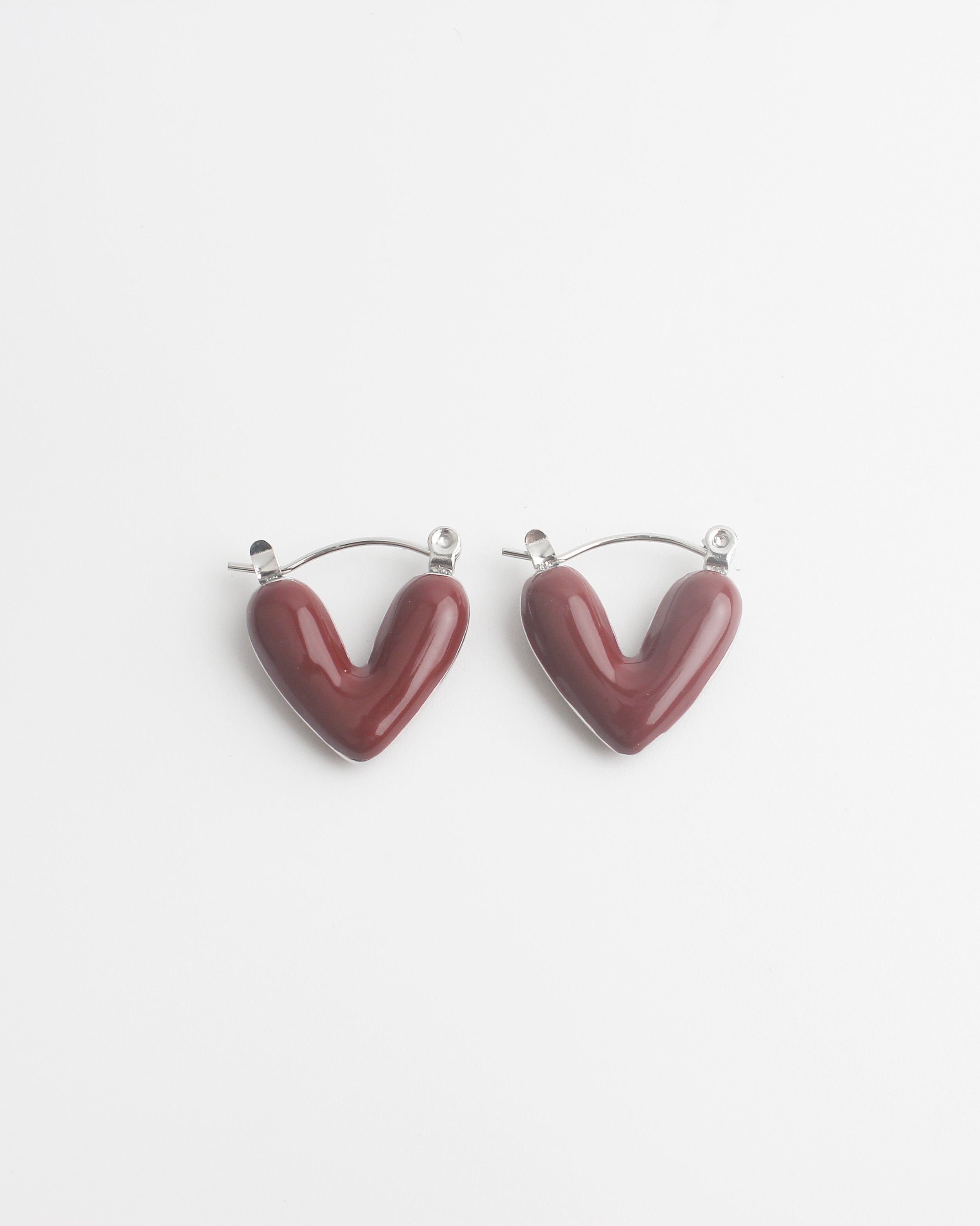 Heart - Oorbellen - Stainless Steel