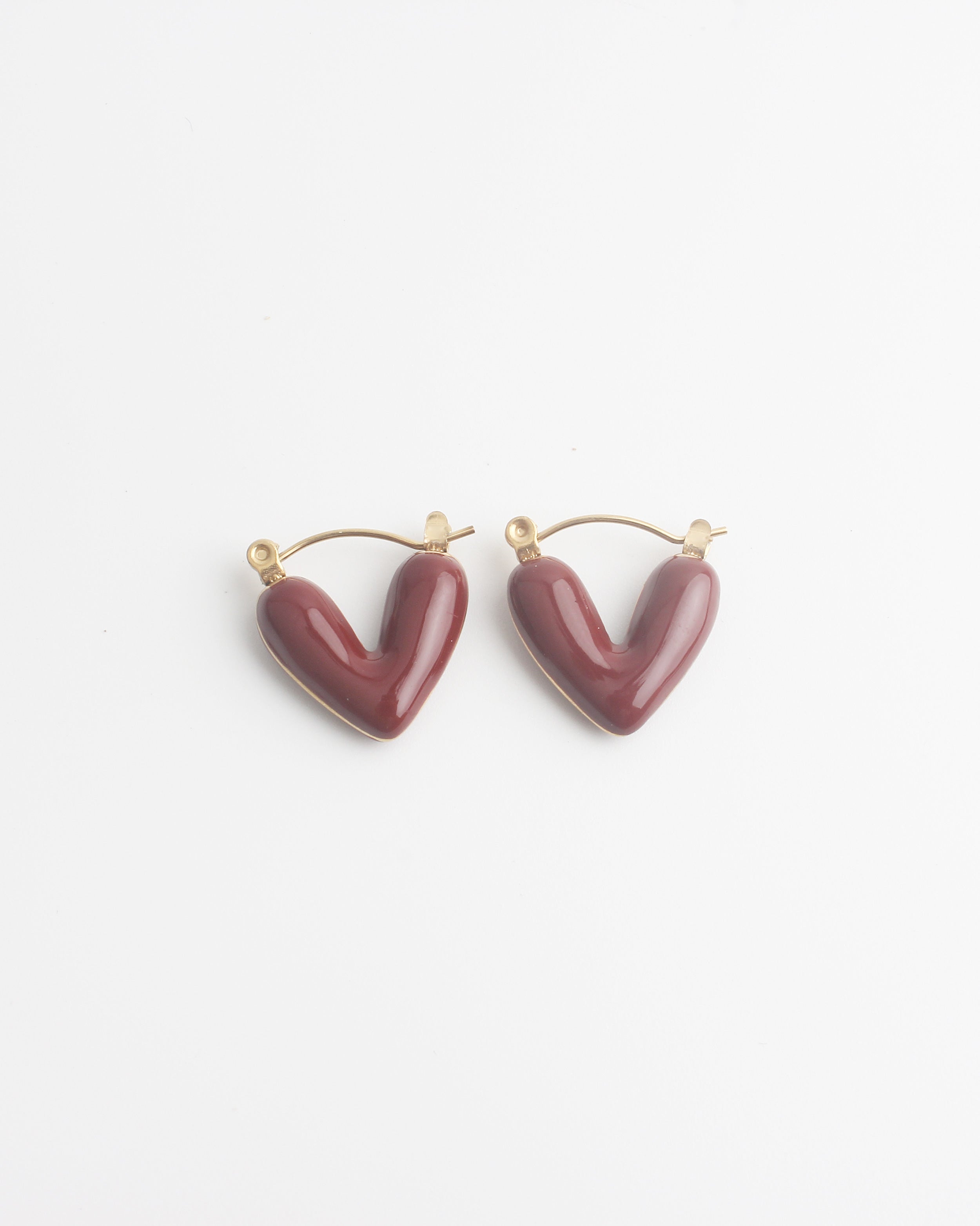 Heart - Oorbellen - Stainless Steel