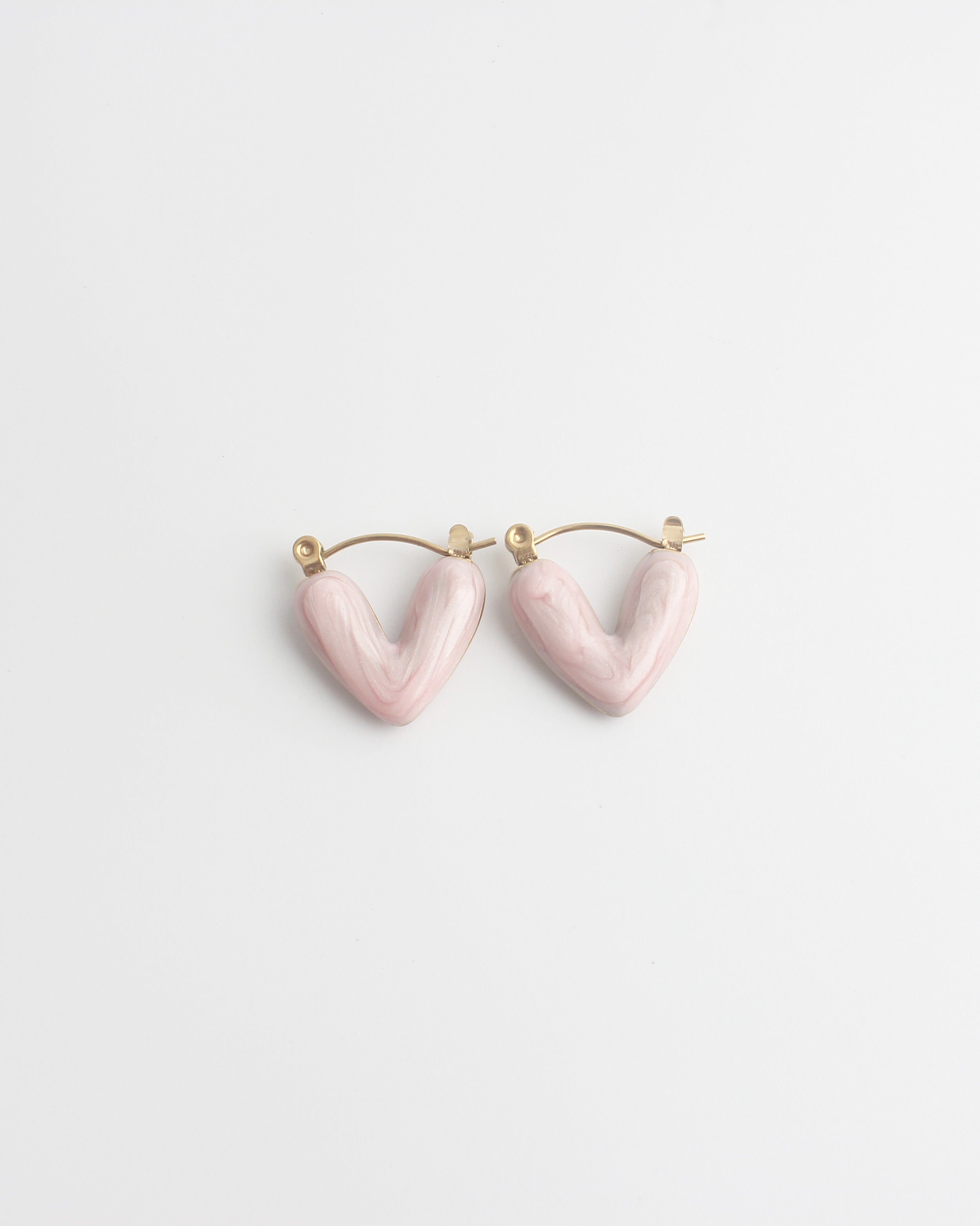Heart - Oorbellen - Stainless Steel
