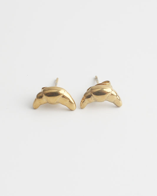 Little Croissant - Oorbellen - Studs - Stainless Steel