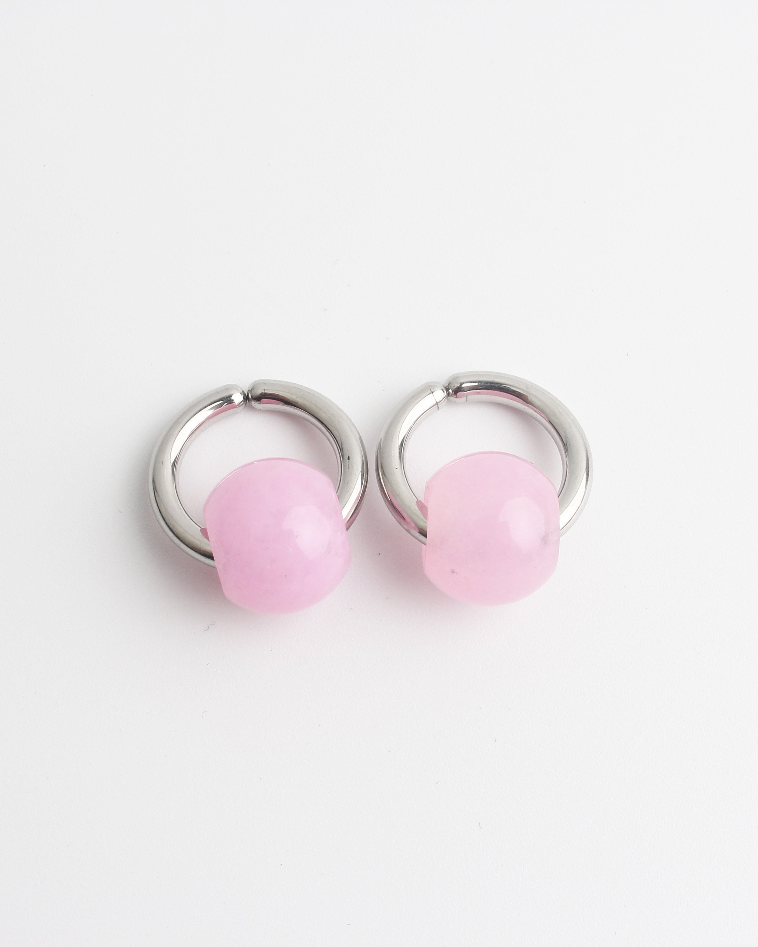 Merza - Oorbellen - Clip On - Stainless Steel