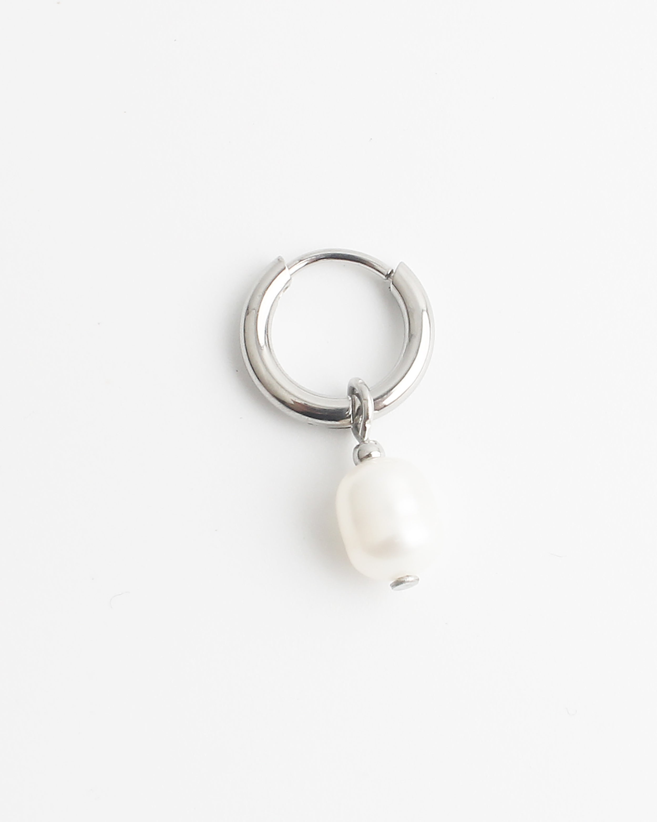 Small Pearl - Oorbel - Stainless Steel