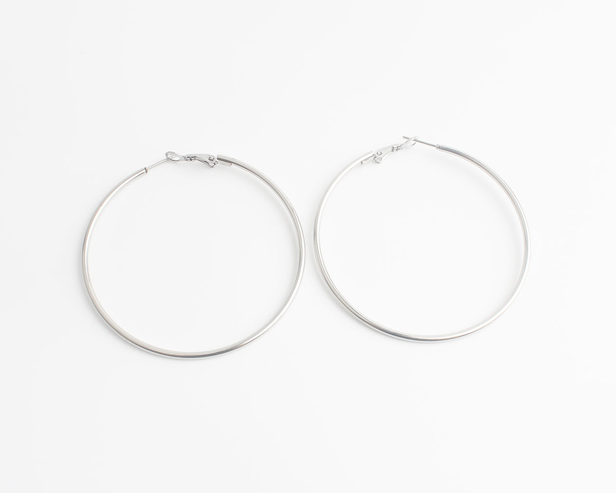 Basic hoops - Oorbellen - Stainless Steel