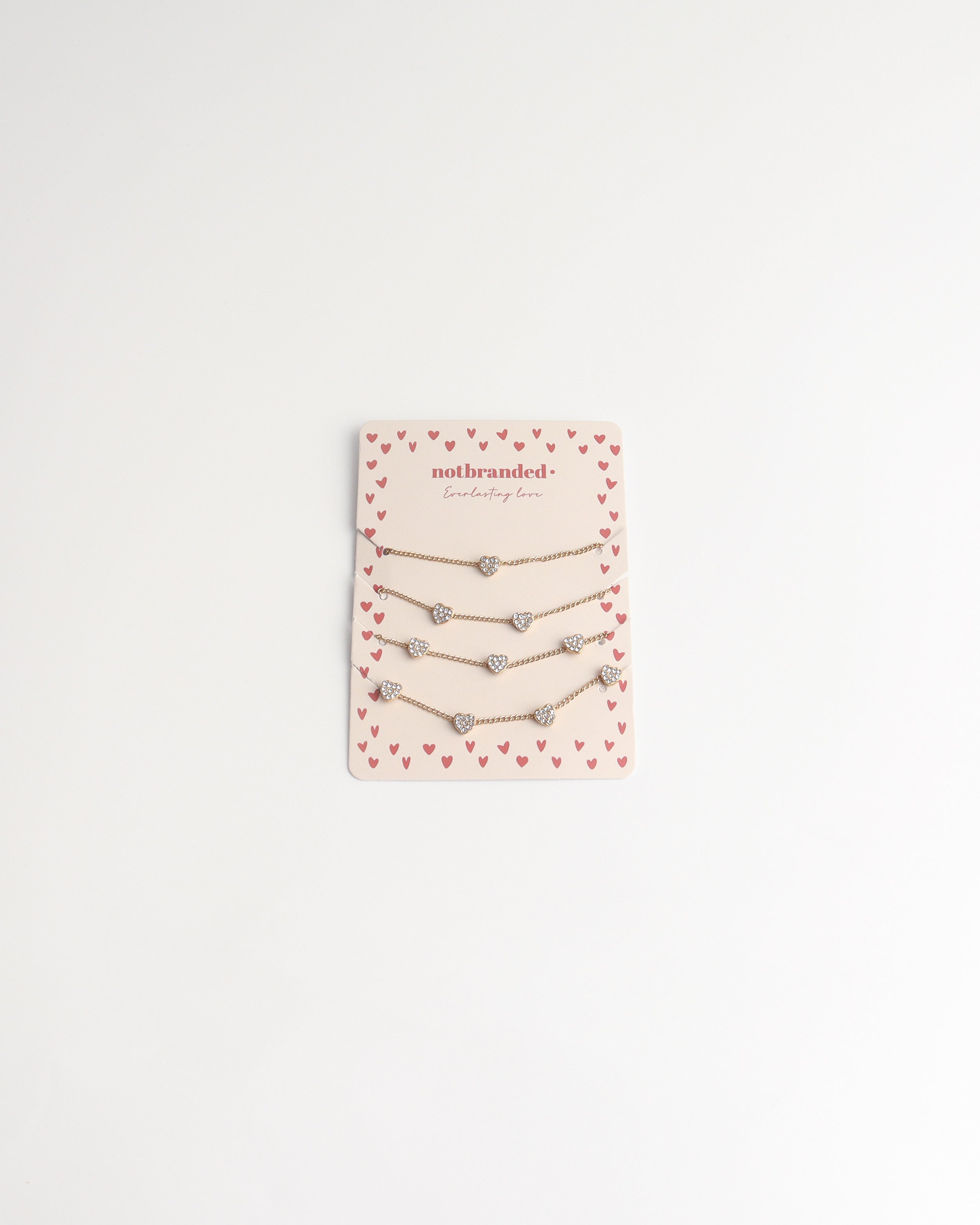 Everlasting love - Armbanden set (2,3 of 4) - Stainless Steel