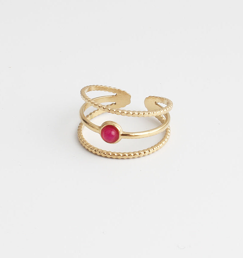 Aarya - Ring - Stainless Steel - Verstelbaar