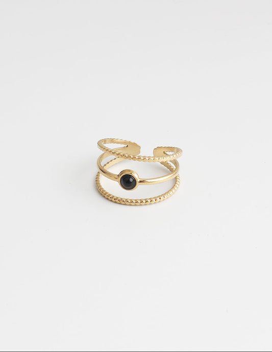 Aarya - Ring - Stainless Steel - Verstelbaar