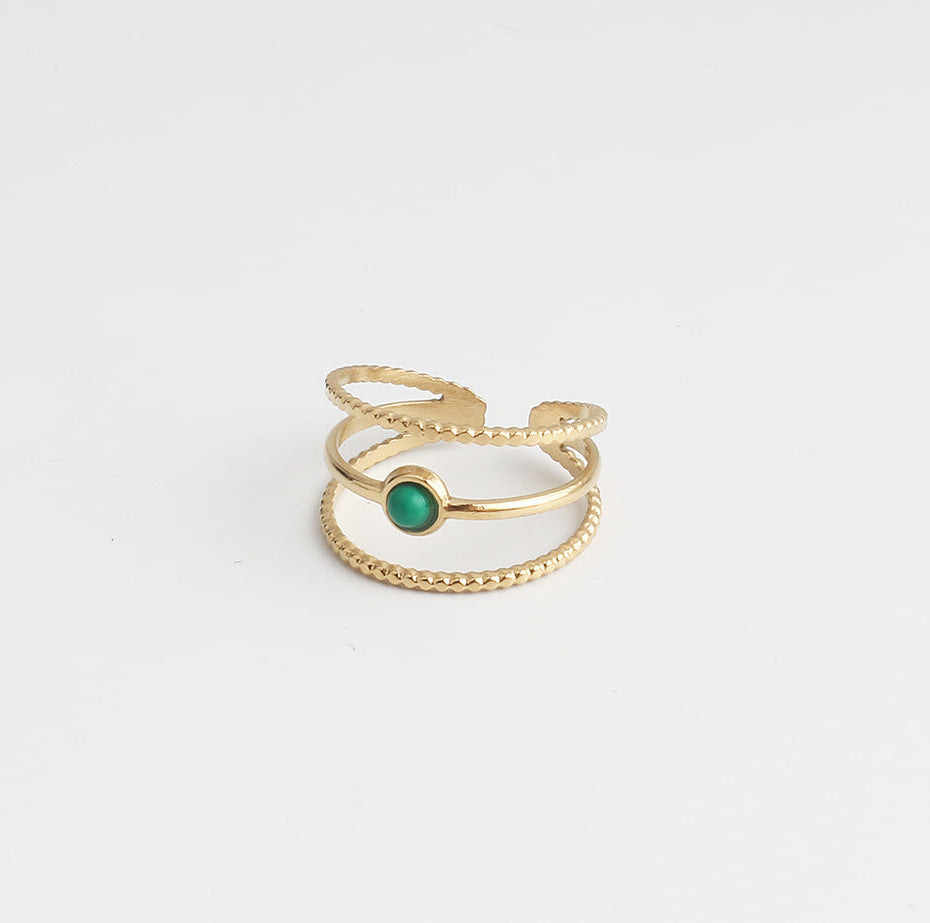 Aarya - Ring - Stainless Steel - Verstelbaar