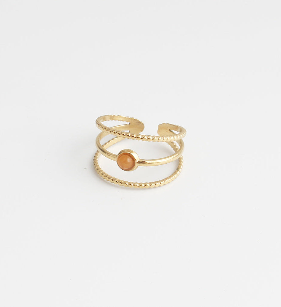 Aarya - Ring - Stainless Steel - Verstelbaar