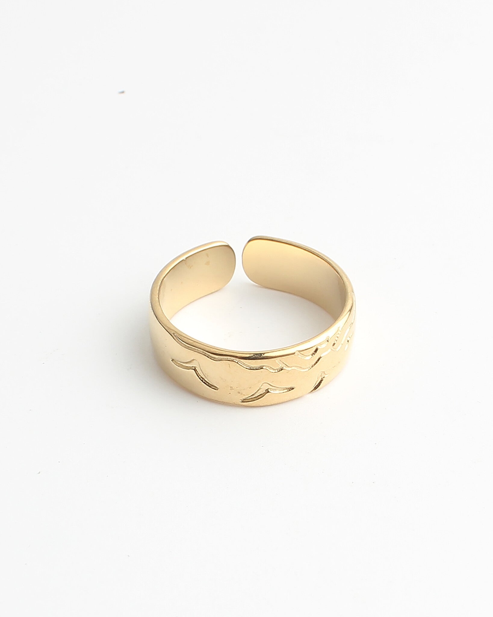Hirundo - Ring - Stainless Steel - Verstelbaar
