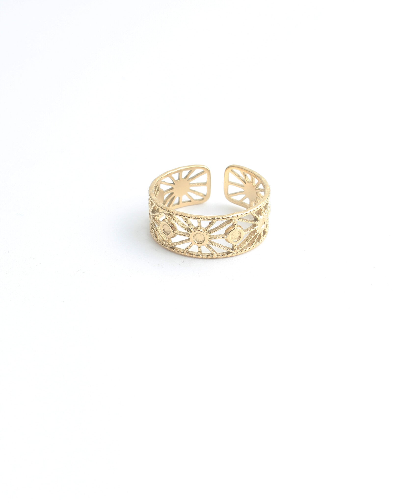 Sola - Ring - Stainless Steel - Verstelbaar