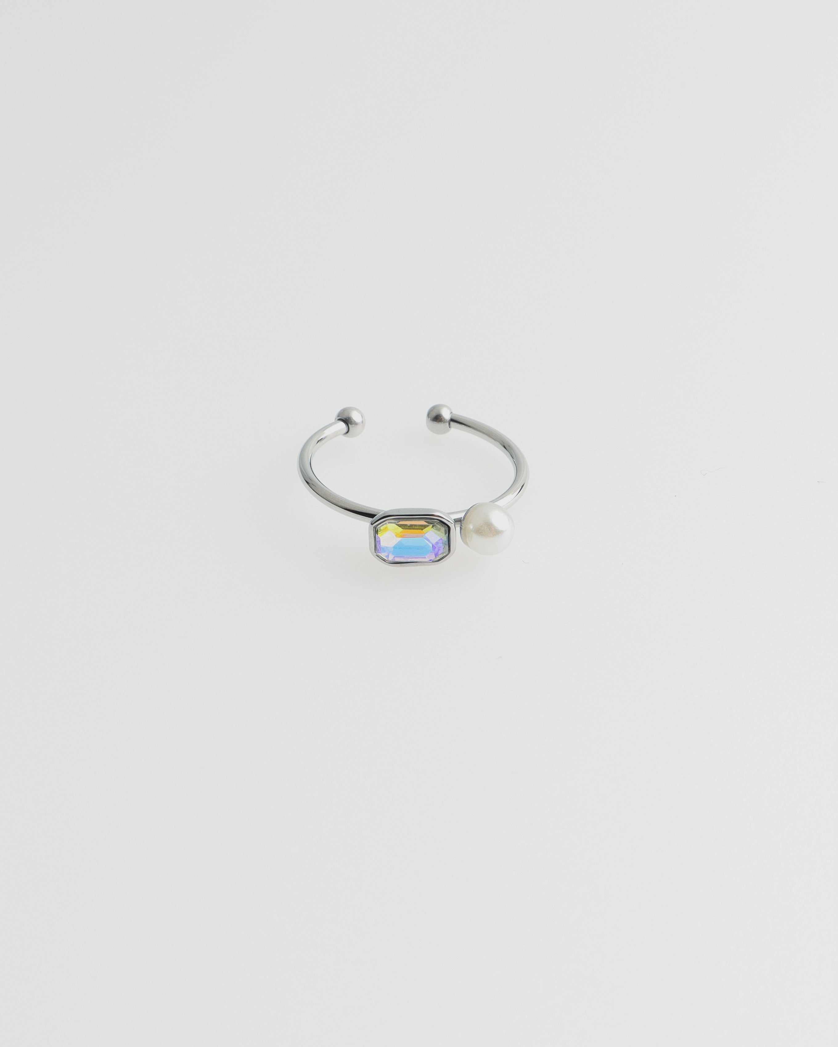 Claudette - Ring - Stainless Steel - Verstelbaar