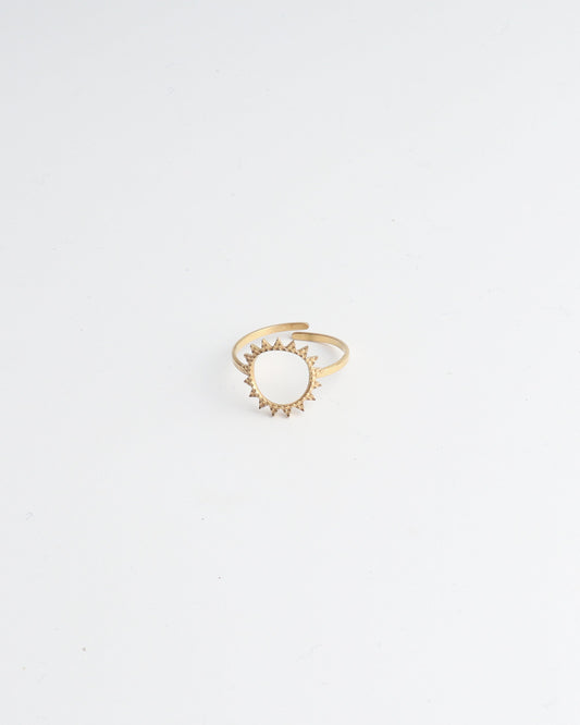 Sweet Sun - Ring - Stainless Steel - Verstelbaar
