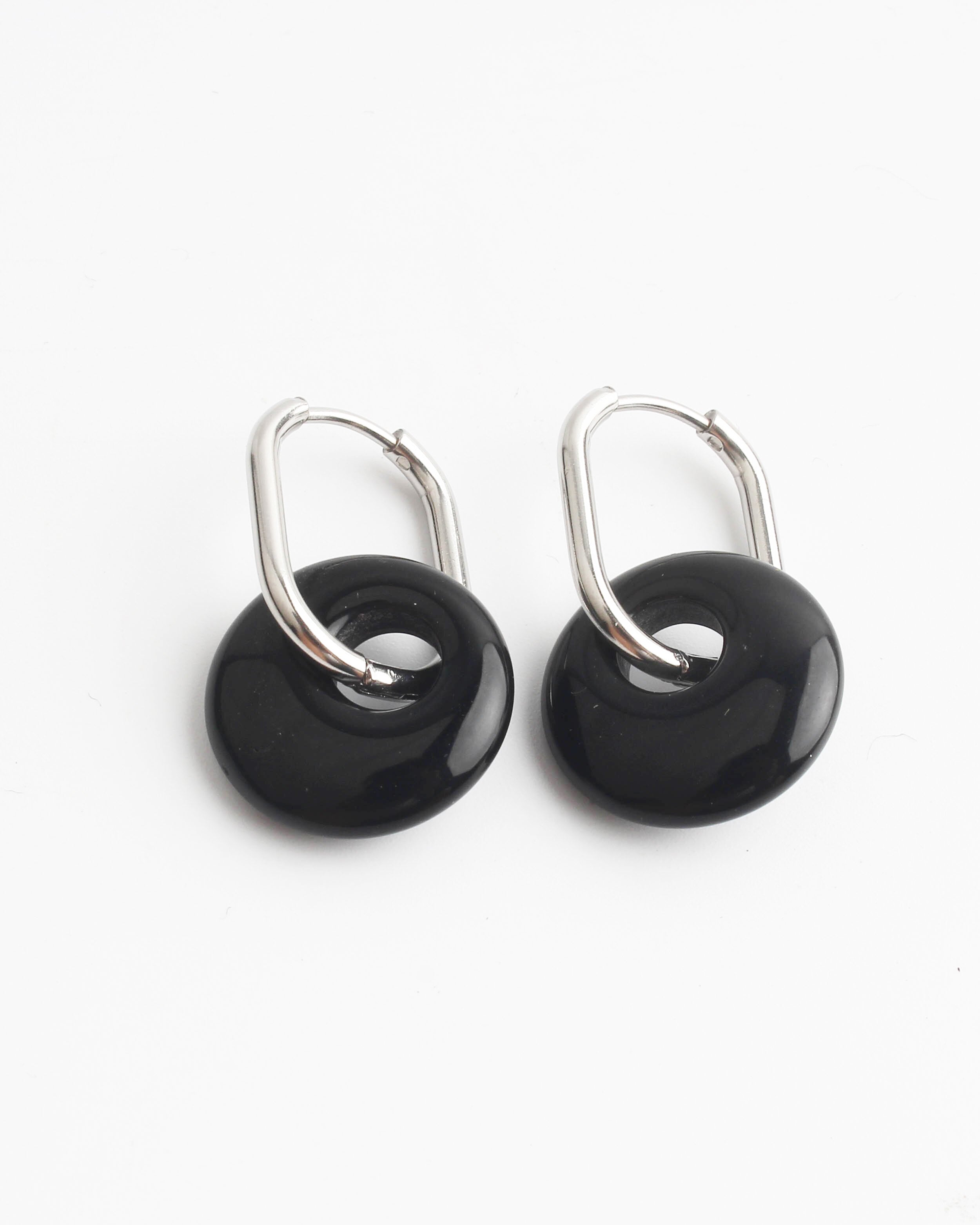 Tirza - Oorbellen - Natuursteen - Stainless Steel