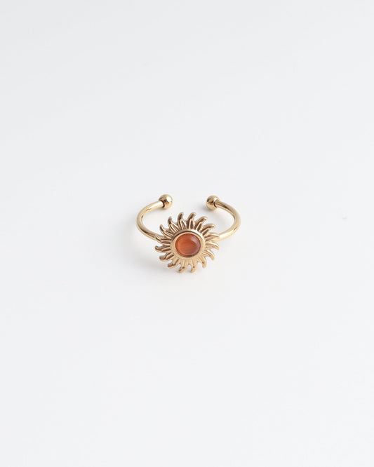 Sunshine - Ring - Stainless Steel - Verstelbaar