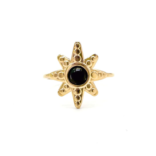 Raven - Ring - Stainless Steel - Verstelbaar