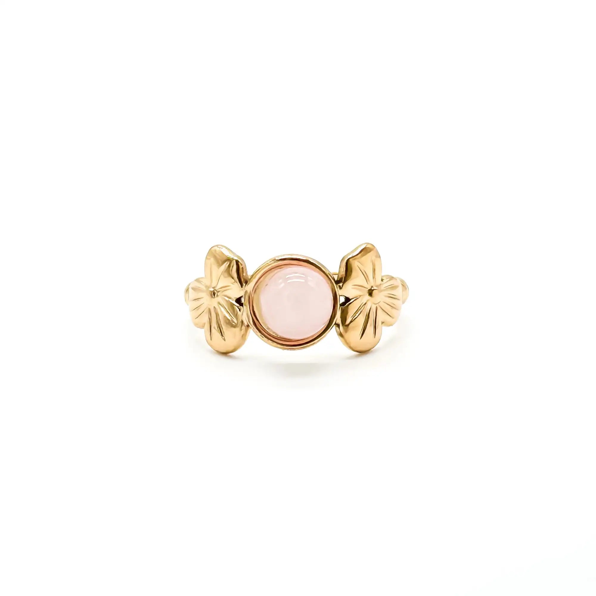 Flower Petal - Ring - Stainless Steel - Verstelbaar