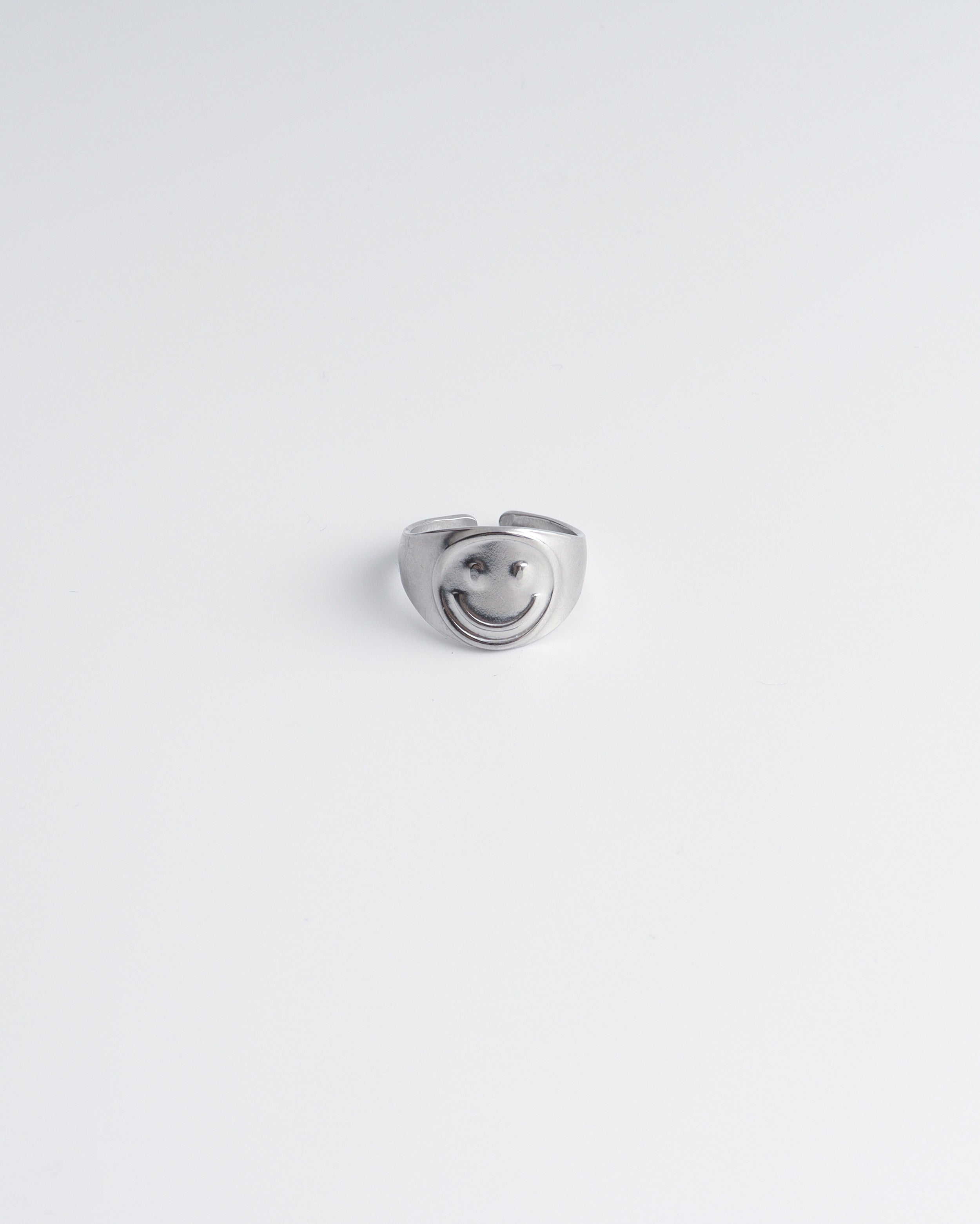 Smiles - Ring - Stainless Steel - Verstelbaar