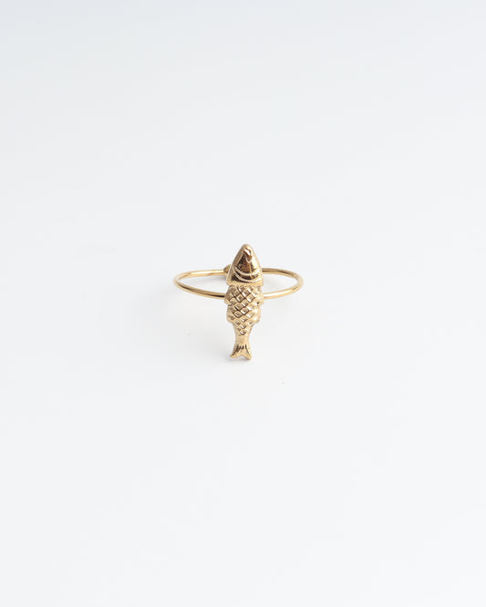 Fish - Ring - Stainless Steel - Verstelbaar