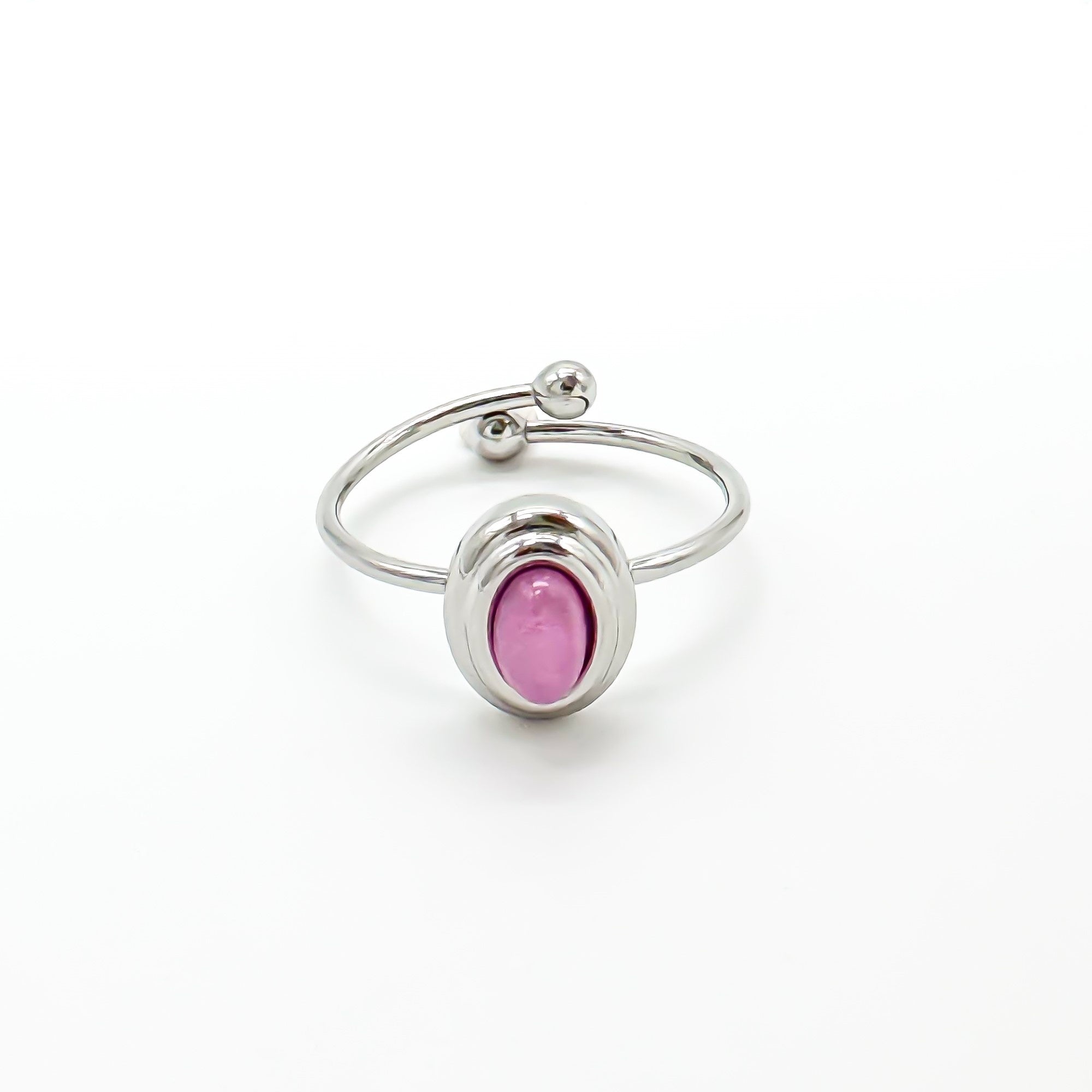 Ema - Ring - Stainless Steel - Verstelbaar