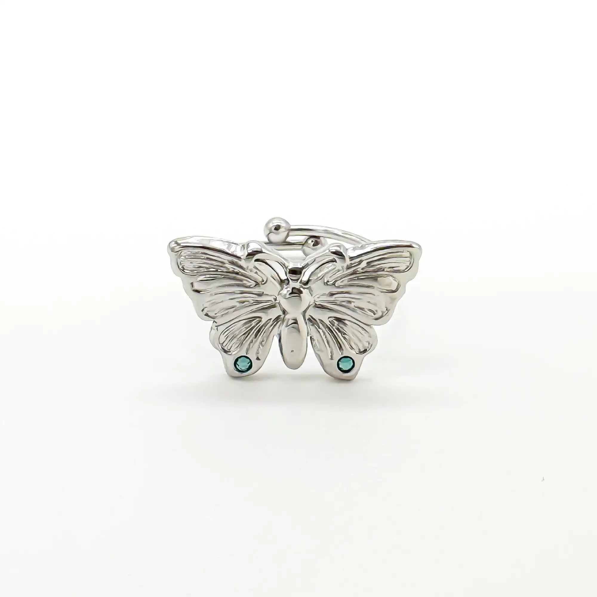 Butterfly - Ring - Stainless Steel - Verstelbaar