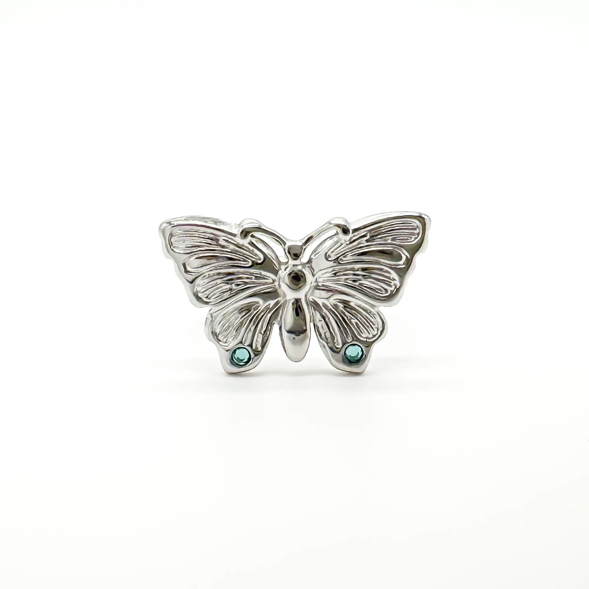 Butterfly - Ring - Stainless Steel - Verstelbaar
