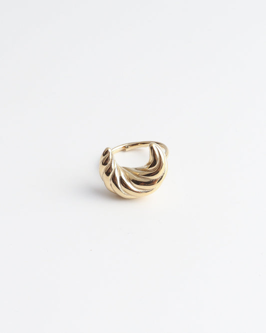 Croissant - Ring - Stainless Steel - Verstelbaar