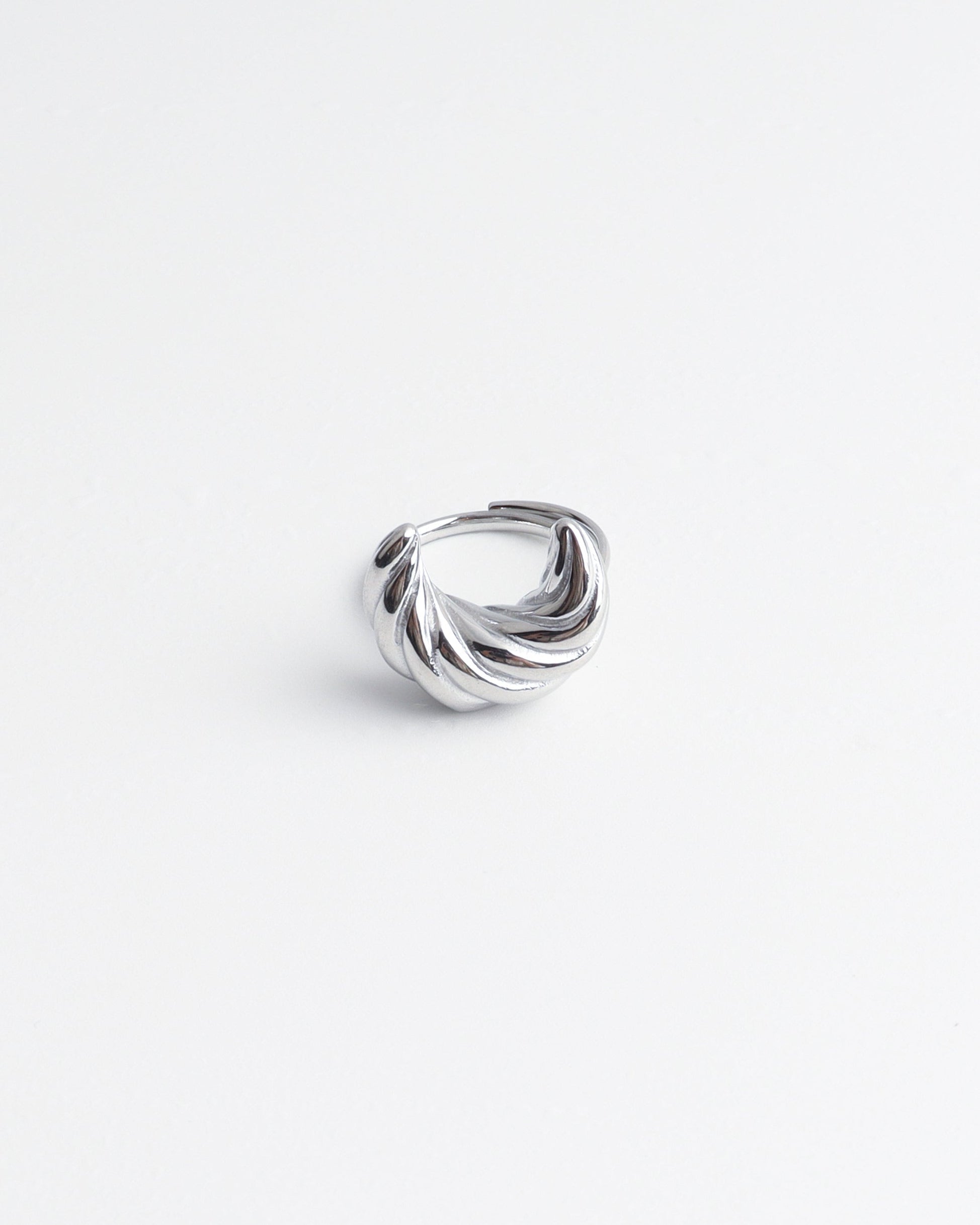 Croissant - Ring - Stainless Steel - Verstelbaar