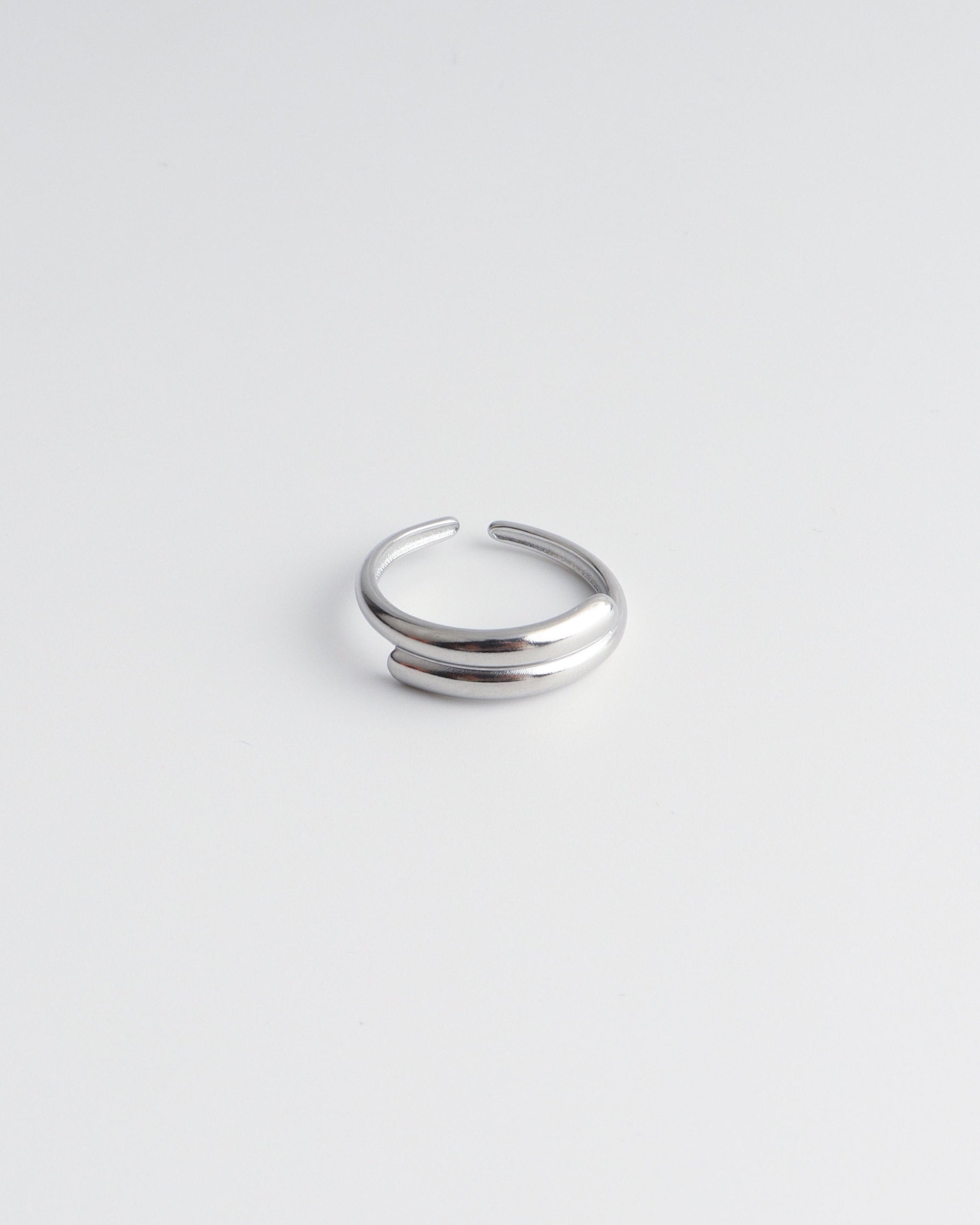 Ell - Ring - Stainless Steel - Verstelbaar