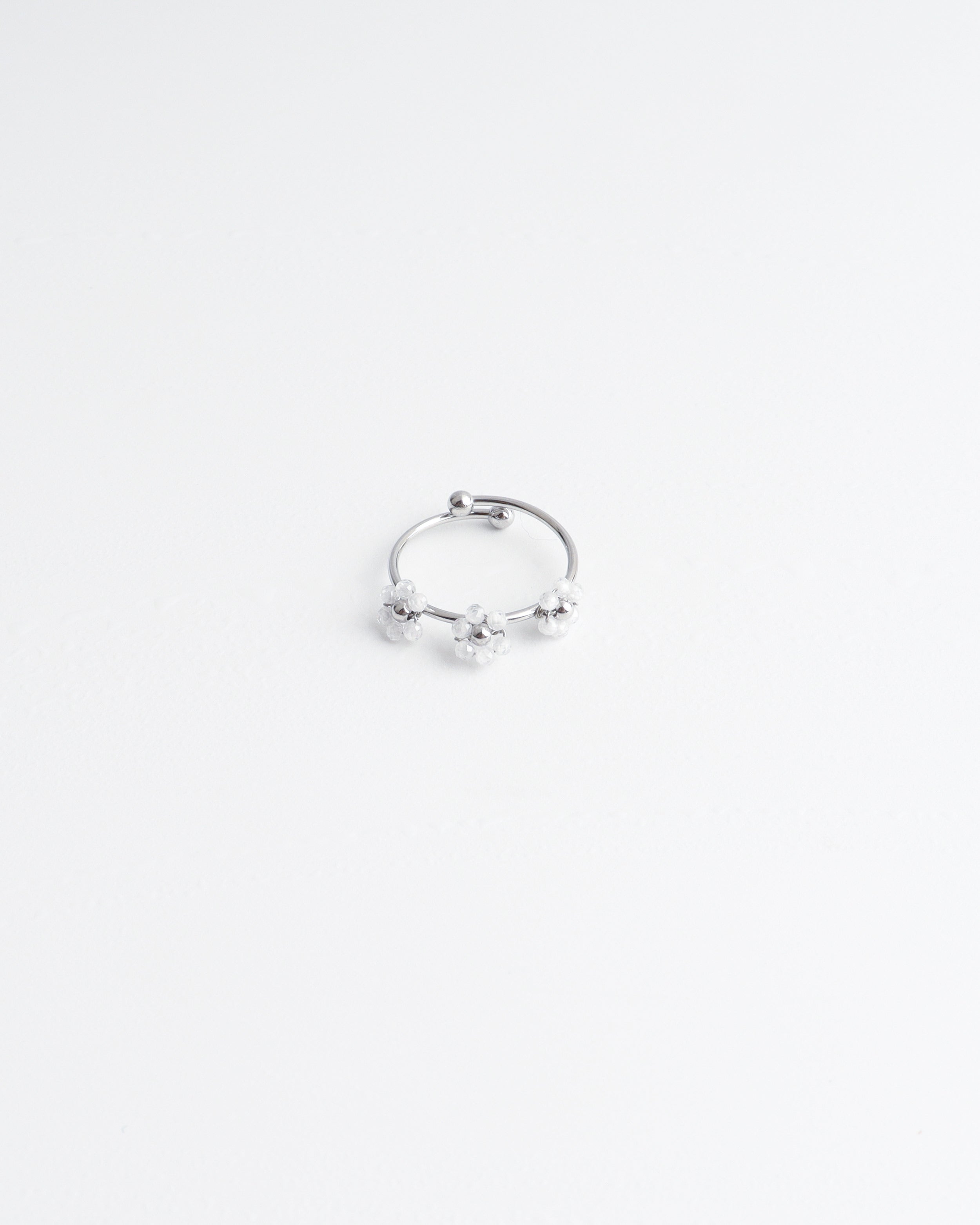 Camelia - Ring - Stainless Steel - Verstelbaar