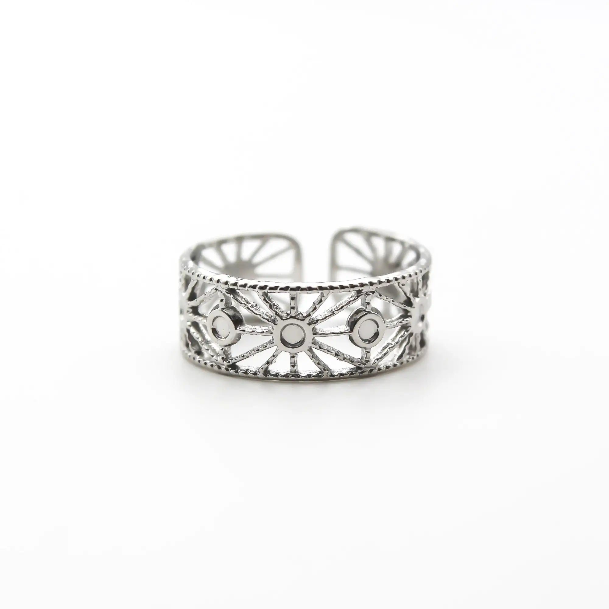 Sola - Ring - Stainless Steel - Verstelbaar