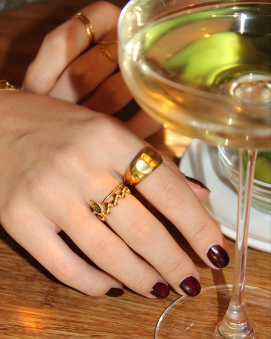 Sarita - Ring - Stainless Steel - Verstelbaar