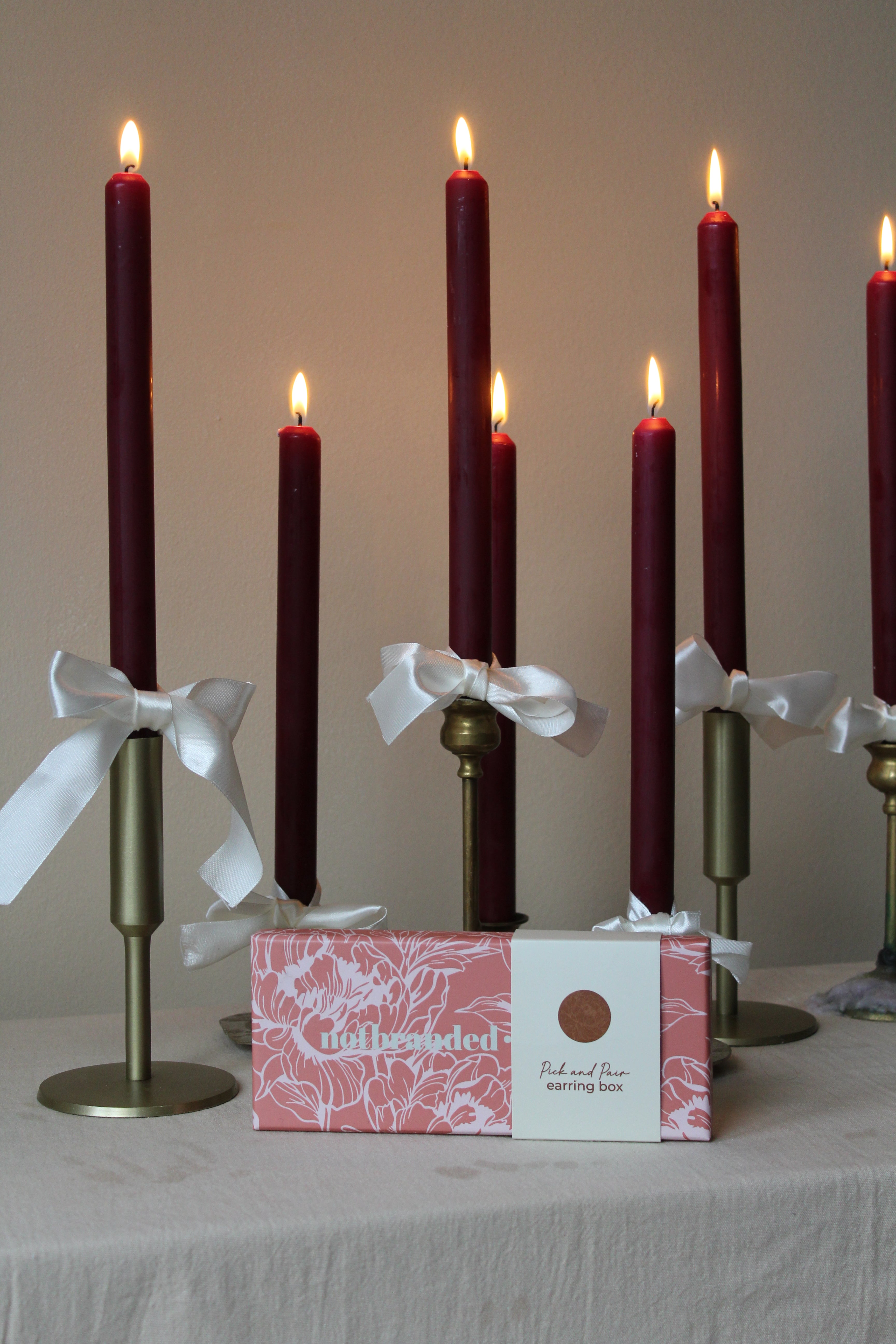 Pick & Pair - Advent Box - Oorbellen - 10 Cadeautjes - Limited Edition - Stainless steel