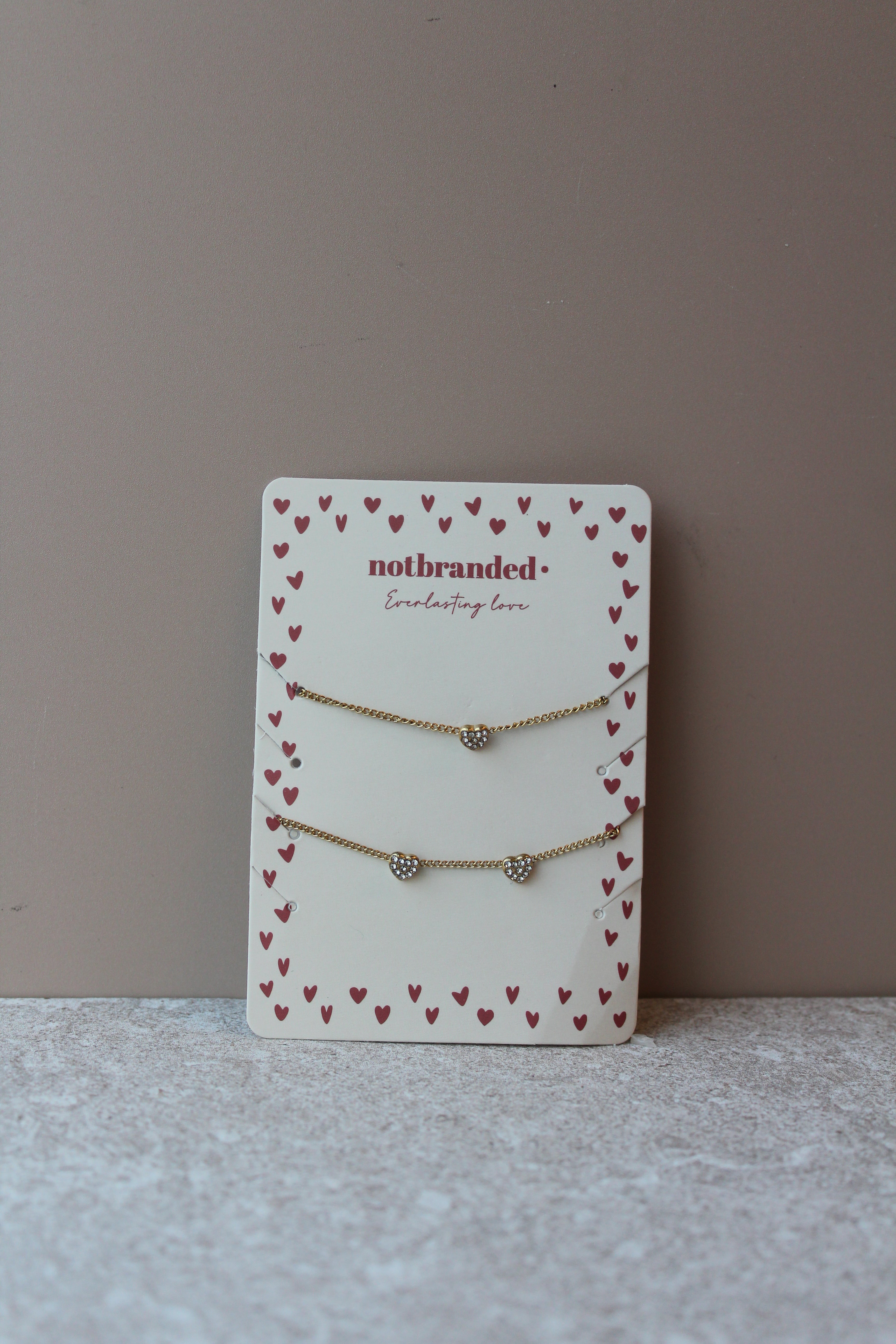 Everlasting love - Armbanden set (2,3 of 4) - Stainless Steel