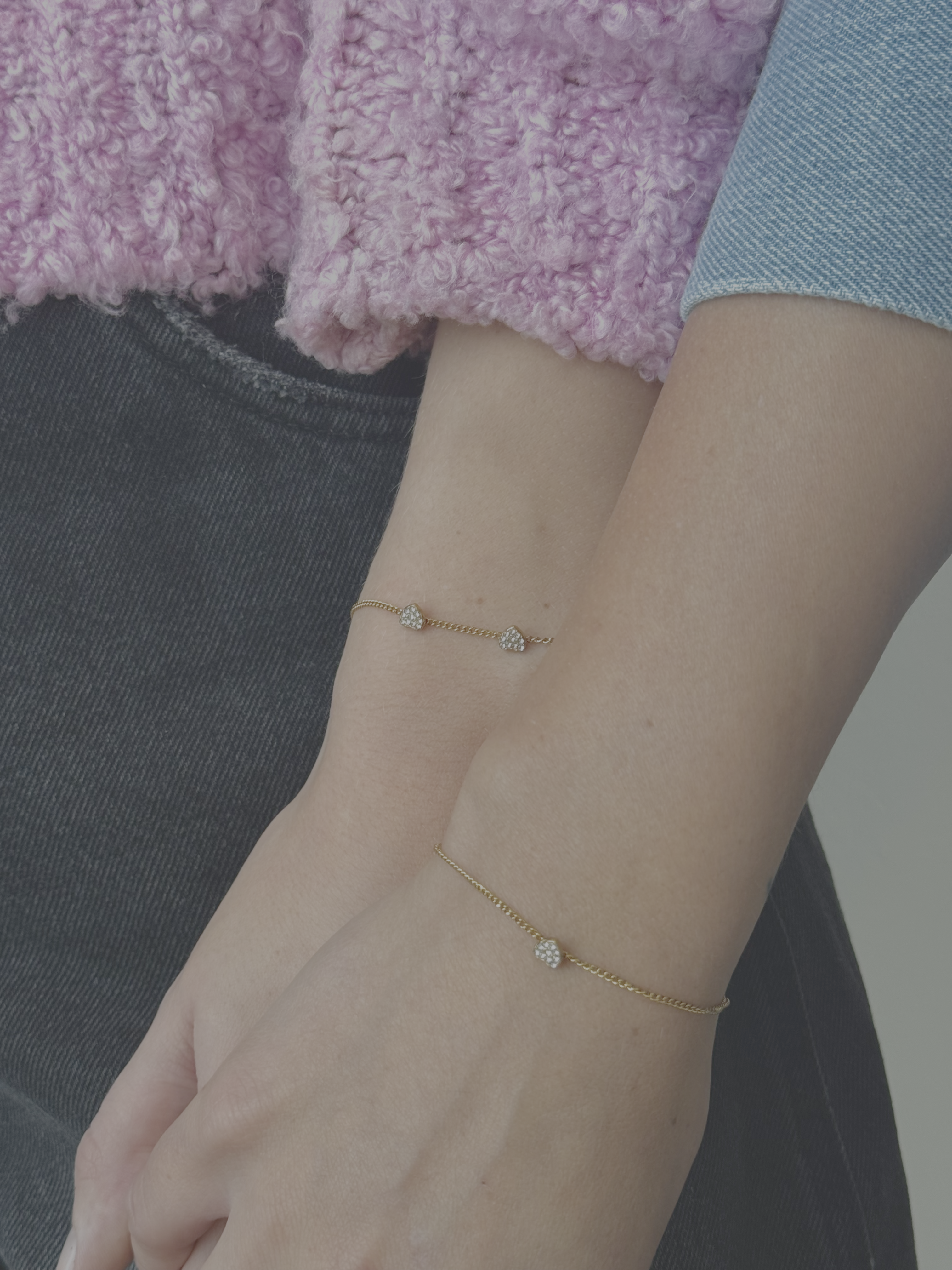 Everlasting love - Armbanden set (2,3 of 4) - Stainless Steel