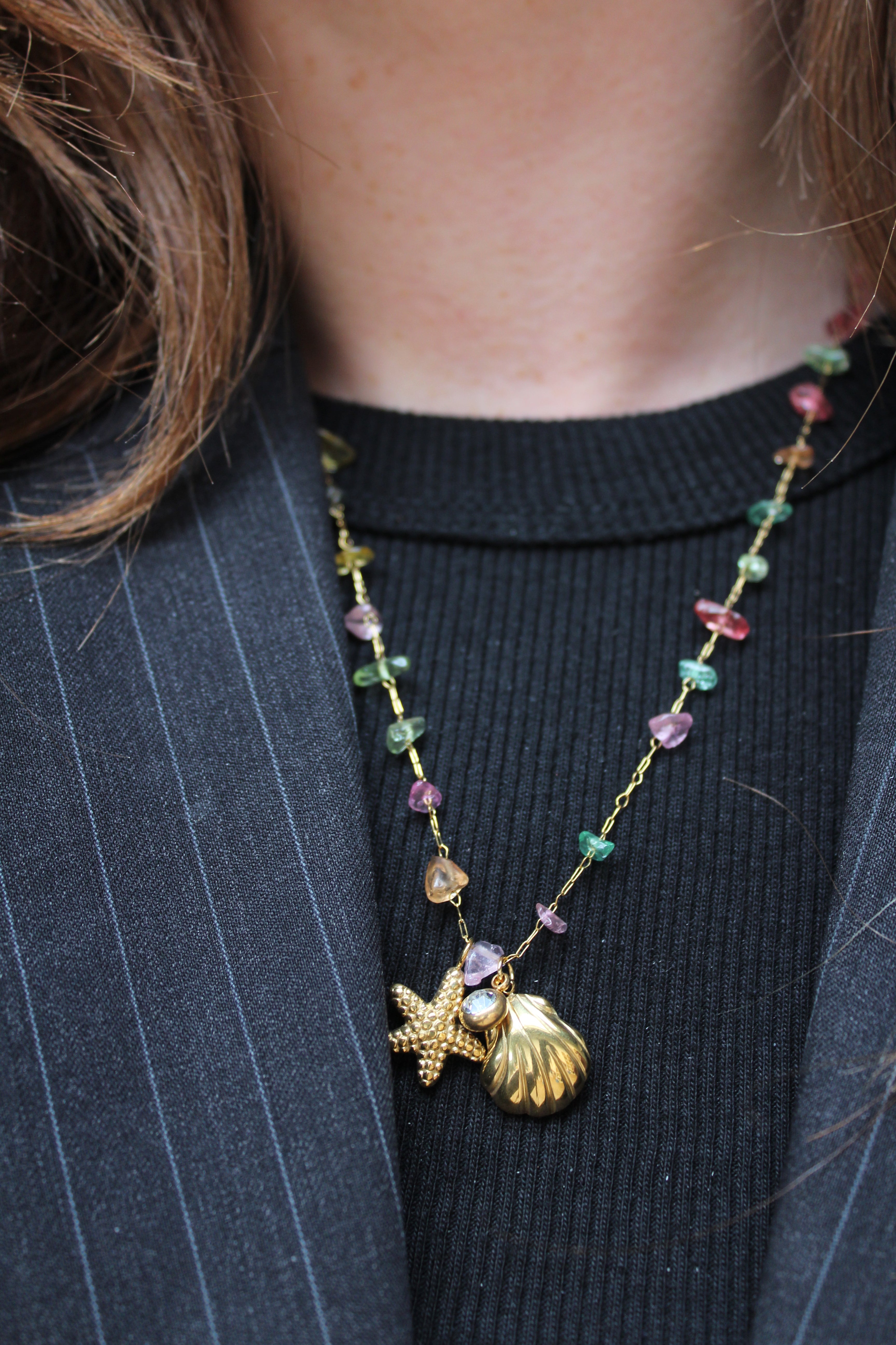 Gaby - Ketting - Stainless Steel